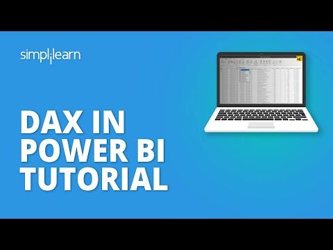 DAX In Power BI Tutorial | Dax For Power BI | Power BI Tutorial For Beginners | Simplilearn