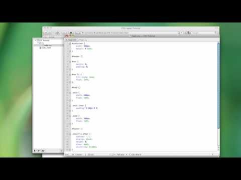CSS Column Layout (Template) Tutorial