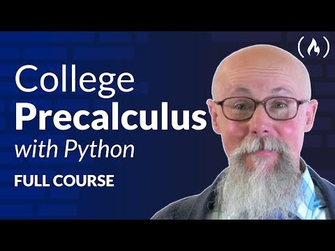 College Precalculus – Full Course with Python Code