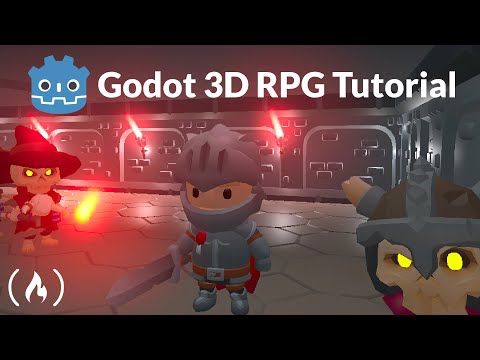 Godot GameDev Tutorial – 3D RPG Game